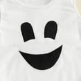 thumbnail image 6 of Infant Ghost Romper Bodysuit Halloween Costume Set With Hat And Shoes 0 18M, 6 of 9