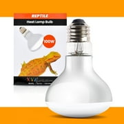 XYZReptiles 100-Watt UVA Lizard Heating and Basking Light for Thermoregulation in Terrarium