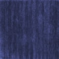 thumbnail image 1 of Ahgly Company Indoor Square Abstract Blue Contemporary Area Rugs, 3' Square, 1 of 4