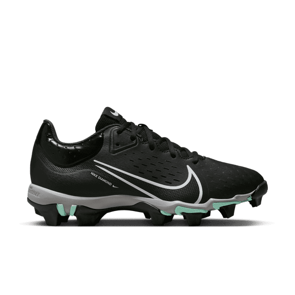 Nike Hyperdiamond 4 Keystone Molded Softball Cleats Black | White SZ 8