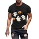 thumbnail image 2 of Blusas y camisas de manga corta y cuello redondo para hombre. Blusas/camisetas de manga corta con cuello redondo y estampado de Halloween para hombre. Blusa para hombre., 2 of 5