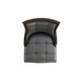 thumbnail image 5 of Manhattan Comfort Fifth 26" Faux Leather Counter Stool in Pebble (Set of 2), 5 of 11