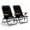 Black|2pcs, variant on Set of 2 Lightweight Portable Beach Chairs for Adults, Outdoor Heavy Duty Foldable Chairs with 180° Lay Flat 5 Positions, Backpack Beach Chair w/ Towel Bar, Zipper Pouch and Cup Holder, Patio