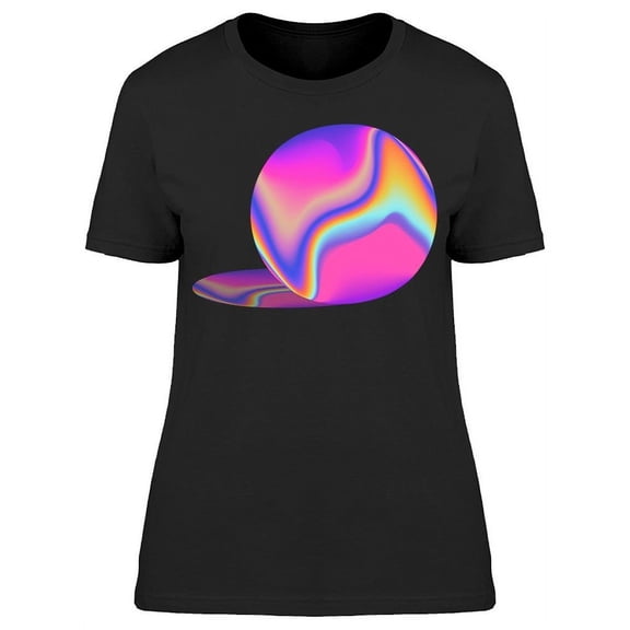 Chromatic Circle With Shadow T-Shirt Women -Image by Shutterstock, Female x-Large