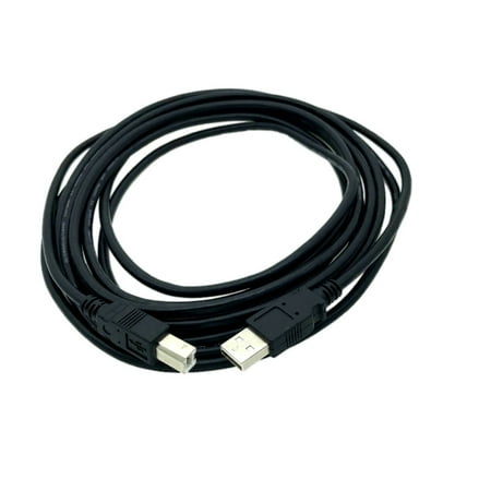 Usb Printer Scanner Cable Kentek 15 Feet FT USB 2.0 A TO B High-Speed Printer Scanner Copier Cable Cord For HP CANON EPSON LEXMARK Black ()