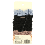 CVS Pharmacy Fabric Ponytail Holders, Black, 12 ct
