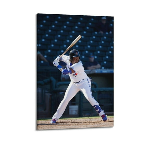 Vladimir Guerrero Jr Baseball Professional Baseball Player Poster Poster Album Cover Posters for Bedroom Wall Art Canvas Posters Music Album Cover Poster