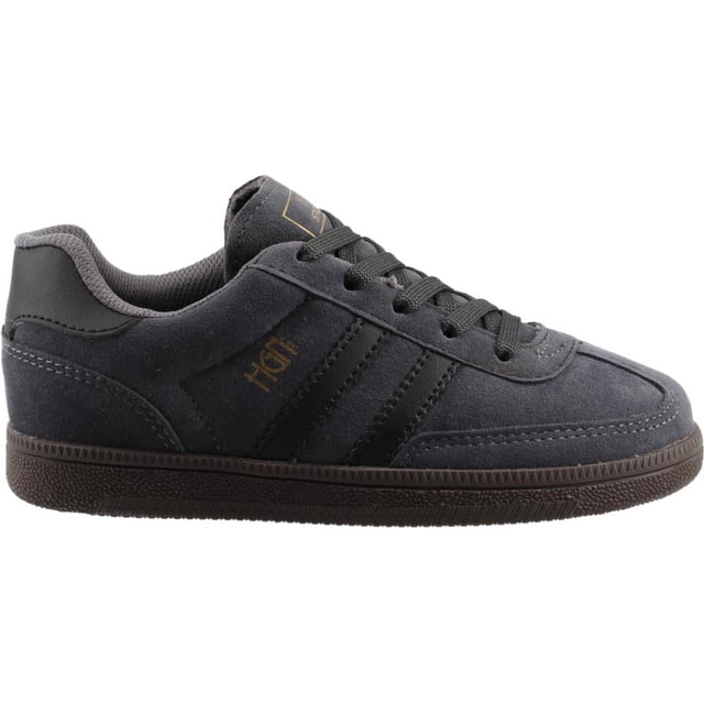Tenis Niño Hgn by Mr Shu Casual Comodo Agujetas gris 18