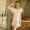 thumbnail image 2 of Juslio Plus Size Nightgowns for Women Lace Nightgowns for Women Comfortable Nightgowns, 2 of 9