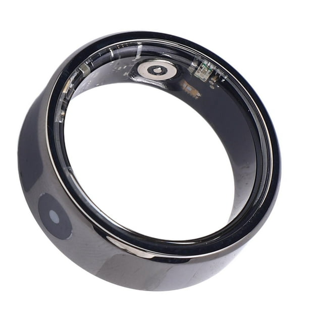 Traqueur de Mise en Forme Intelligent pour Doigts, Données Précises en Acier Inoxydable Pratique Suivre la Durée de l'Exercice Bague Intelligente pour Doigts avec Câble de Chargement pour la Randonnée Taille 817.7mm / 0.7 Po, Taille 918.9mm