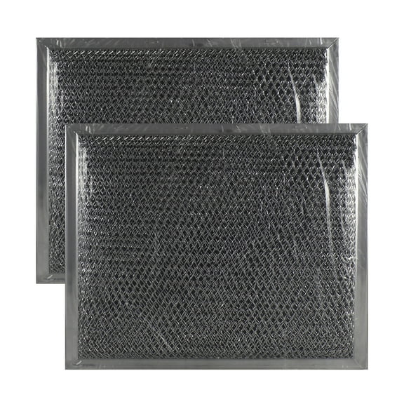 Air Filter Factory 9 x 10-1/2 x 3/32 Aluminum Charcoal Combo Filters 2-Pack