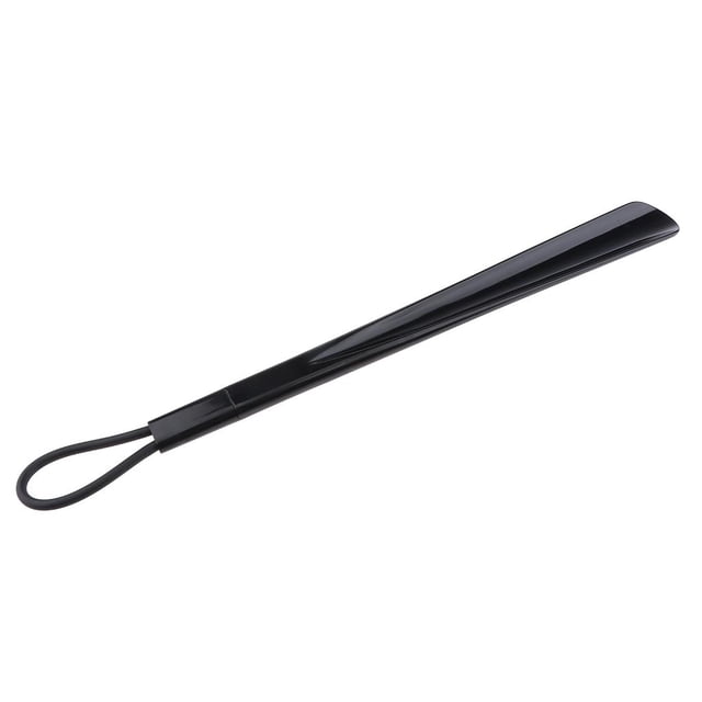Calzador de mango Zulema Elevador de cuerno de zapato plástico EXTRA LARGO 50 cm negro