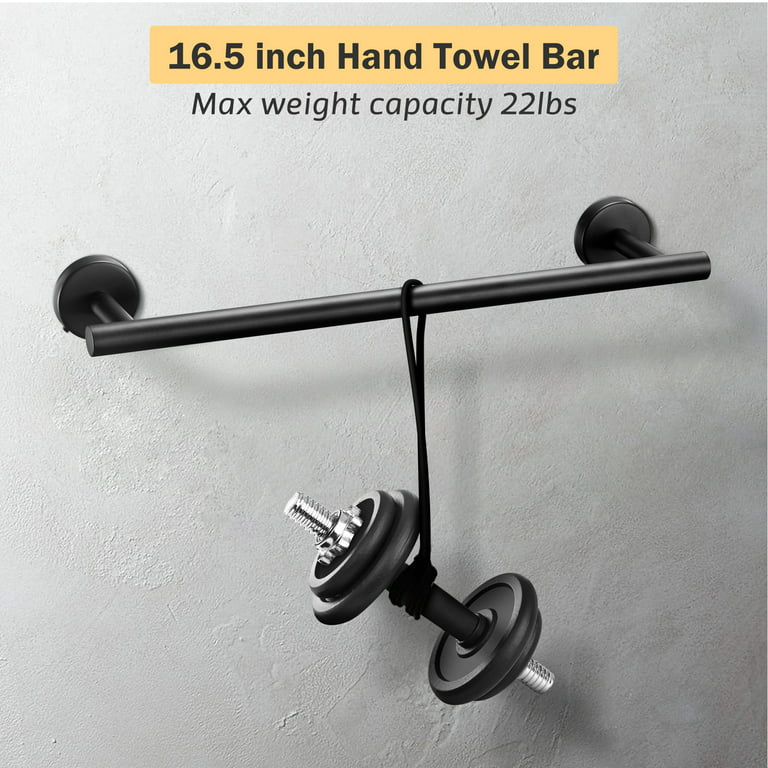 Stainless Steel Bathroom Towel Rack Set Wall Mount Towel Rack Hand