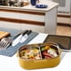 thumbnail image 5 of Fiambrera para estudiantes apta para microondas | ZJT250124172, pequeña caja bento con compartimentos divididos | Contenedor de comida portátil y ligero con vajilla | Caja de preparación de comidas, 5 of 5