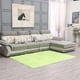 thumbnail image 5 of Yuarrent Alfombra rectangular de 40x60cm para dormitorio, manta peluda antideslizante lavable, de té, decoración del hogar, cojín para el Decoración del hogar Verde Yuarrent HA072122-01, 5 of 6