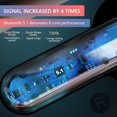 thumbnail image 3 of Espejo Bluetooth 5.2 Auriculares Inalámbricos Con Led Auriculares Deportivos Estéreo Mini Auriculares Binaurales A Prueba De Agua Vogacara EL017805-01, 3 of 5