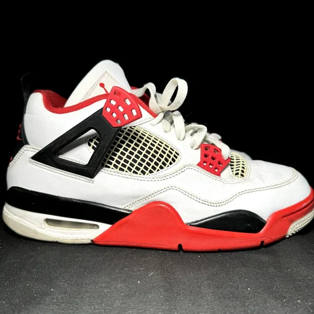Ni - ke Size 9 - Ni - ke Air Jordan 4 Retro OG Fire Red 2020 Men's Shoes Ships Now