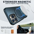thumbnail image 2 of Dteck Magnetic Case for iPhone 11,Shockproof TPU+PC Ring Holder Kickstand Case Compatible with Mag Safe Slim Back Cover,Blue, 2 of 7
