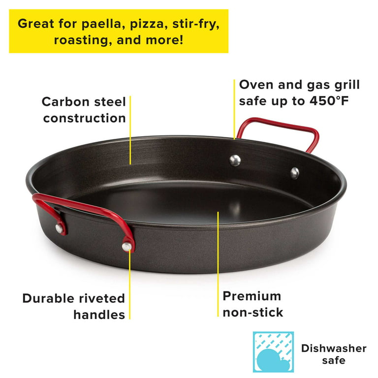 Deep Dish Pizza Pan 12 inch Charcoal