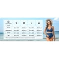 thumbnail image 2 of Sociala Womens Two Piece Maternity Swimsuit V Neck Bikini Sets Ruched Bathing Suits, 2 of 6