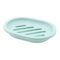 Nomeni Soap Dish Clearance, Toilet Bathroom Supplies Soap Dish Plastic Soap Rack Soap Holder Bathroom Accessories Green