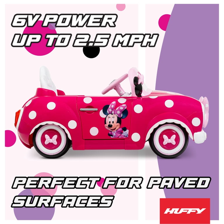 Disney Minnie Mouse 6V Convertible Ride-On Car photo 2