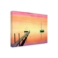 thumbnail image 2 of Trademark Fine Art 'Pier & Boat' Canvas Art by Patrick Sullivan, 2 of 3