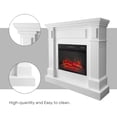 thumbnail image 5 of 43" Electric Fireplace with Mantel, 1500W Freestanding Heater with Remote Control, 5 of 9