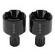 thumbnail image 4 of Copas de transmisión delanteras y traseras de control remoto, color negro, fácil de reemplazar, copa de transmisión de acero para coche de escalada TRAXXAS X MAXX 1/5, 2 uds. YUNYI BRAND Deportes, 4 of 8