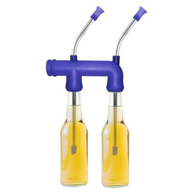 Dispensador de cerveza Snorkel doble para fiestas universitarias, cumpleaños, Navidad, fiestas de Año Nuevo