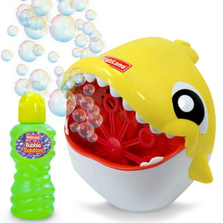 2 Pcs Bubble Machine For Kids, Fan Bubble Gun Blower, Baby Bath Showers  Wedding Indoor Outdoor Automatic Maker