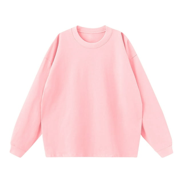 Gspmoly T-Shirts pour Hommes, T-Shirt à Manches Longues Ample d'Hiver Uni pour Hommes, Hauts pour Sortir jusqu'à 65 % de Rabais