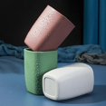 thumbnail image 4 of Plastic Toothbrush Cup Holder Double Layer Thicken Mouthwash Cups for Home Dormitory Bedroom Bathroom Multifunctional Green, 4 of 4