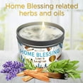 thumbnail image 3 of Magnificent 101 Long-Lasting Home Blessing - Love & Laughter Aromatherapy Smudge Candle | 6 Oz - 35-Hour Burn | Soy Wax, Sage, Bergamot & Sandalwood | Meditation & Manifestation, 3 of 5
