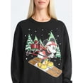 thumbnail image 4 of Disney Mickey Mouse Women's Christmas Sweatshirt with Long Sleeves, Sizes XXS-XXL, 4 of 5