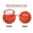 thumbnail image 5 of Airpods 1 & Airpods 2 Case Cover with Keychain, Njjex Full Protective Premium PVC Rubber Silicone Case Cover with Keychain Strap for Men (Basketball), 5 of 10
