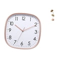 thumbnail image 1 of Reloj de pared digital vintage con escultura de hoja de metal, grande, silencioso, nórdico, creativo, figura abstracta para comedor, hogar, granja, gi, 1 of 8