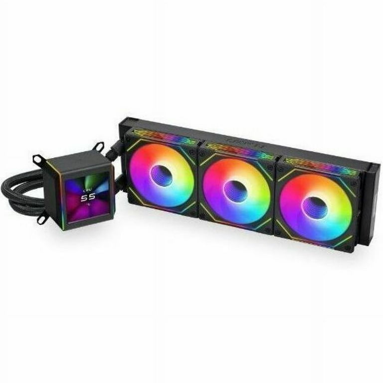Lian Li Galahad II 360 AIO CPU Liquid Cooler, LCD SL-INF, Water