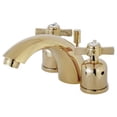 thumbnail image 1 of Kingston Brass KB8952ZX Mini Robinet de Lavabo à Large Diffusion, Laiton Poli - 13.48 x 9.9 x 3.4 Po., 1 of 1