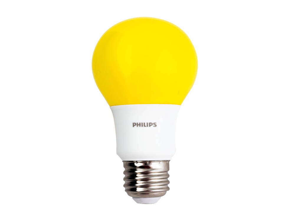 LED Light Bulb, A19, Yellow, WE - Walmart.com