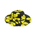thumbnail image 6 of 2 Pecs Girls Dress Sun Hat Bow Tie Yellow Summer Beach Kids Clothing 7-8, 6 of 6
