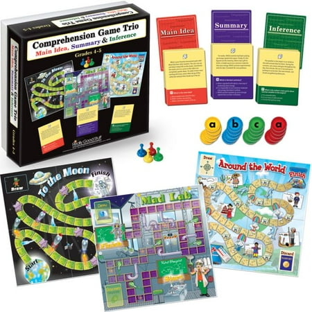 Comprehension Game Trio: Main Idea  Summary  and Inference