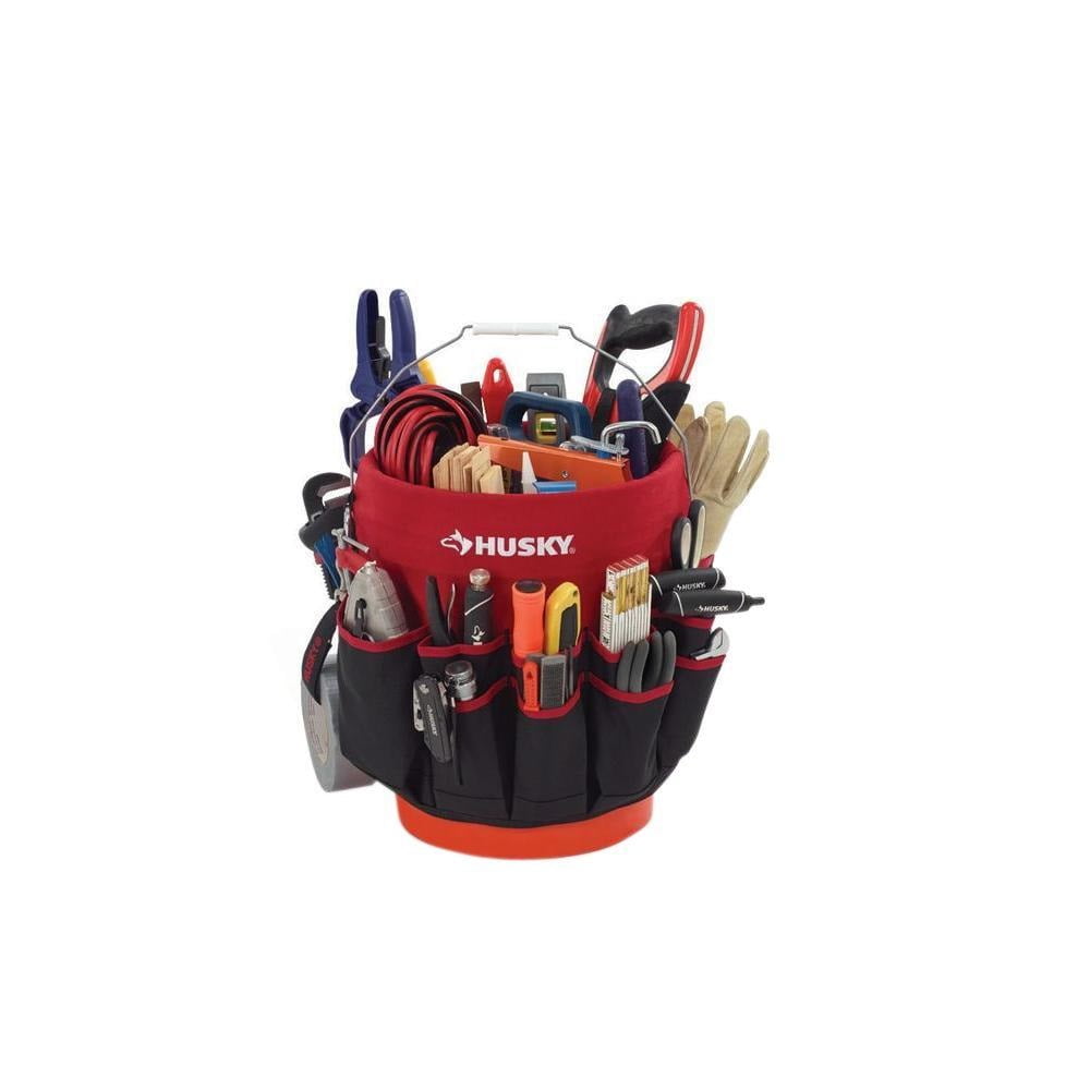 husky bucket lid organizer