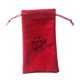 thumbnail image 1 of Bolsa de terciopelo con pentagrama para guardar cartas de tarot, con cordón bordado, suministros de brujería para caja de tarot de altar, 1 unidad., 1 of 4