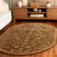 thumbnail image 2 of SAFAVIEH Antiquity Carmella Oriental Wool Area Rug, Olive/Gold, 4'6" x 6'6" Oval, 2 of 12