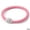 Pink, variant on New Unisex Real Leather Surfer Style Bracelets Great Christmas Gifts For Men, Women, Teens, Boys, Girls Wristband 100 , Size: Fit 5 inches-10 inches Wristband , Color: Black