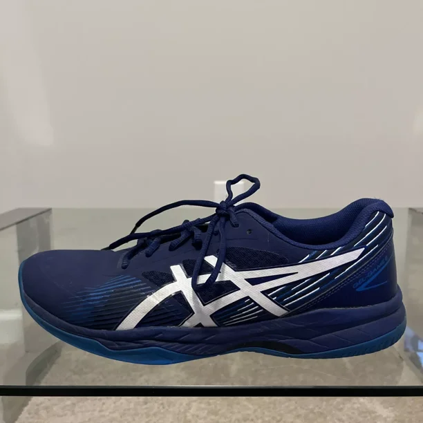 ASICS Mens Gel-Game 8 Clay /OC Tennis Shoes Court Blue 1041a192 US 11.5 EUC