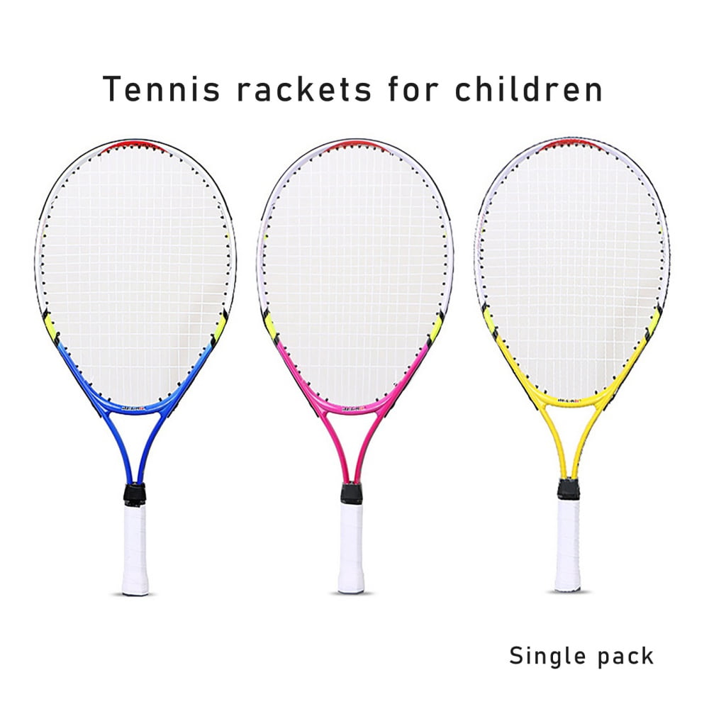 Left wind Lightweight 2-10 Years Tennis Racquets, Aluminum Alloy Red, 23"