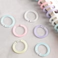 thumbnail image 4 of 400 Pieces Plastic Books Binding Discs Discbound Expansion Discs Binder Rings Book Rings for DIY Notebook Planners 15mm, 4 of 6