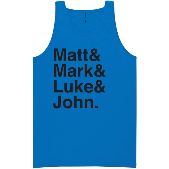 Matt & Mark & Luke & John Neon Tank Top